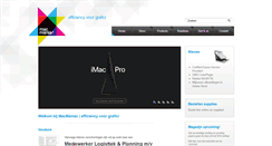 Desktop Screenshot of macmaniac.nl